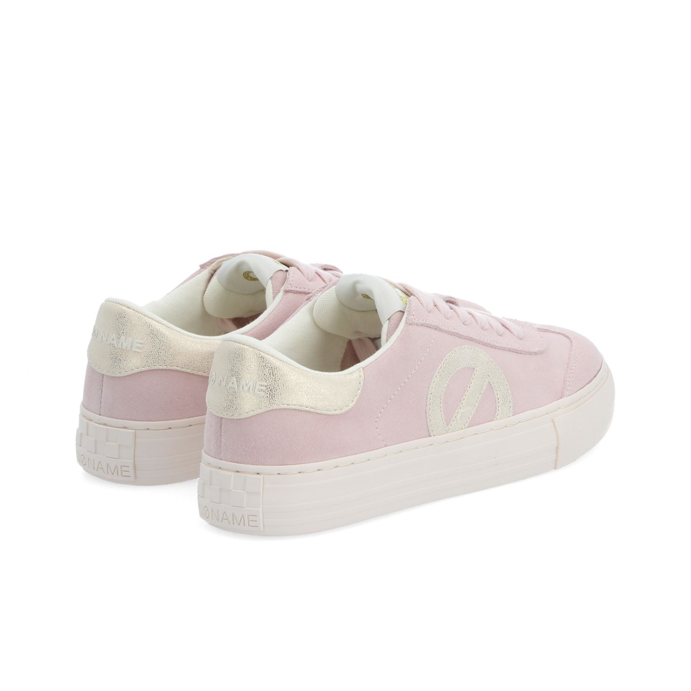 ARCADE TOE SIDE W - SUEDE/GLOW - ROSA CHIARO/ORO
